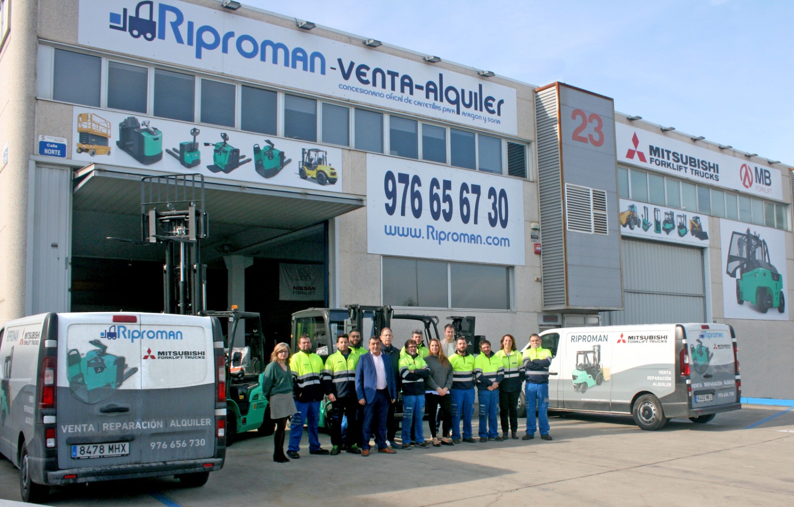 equipo de empresa Riproman